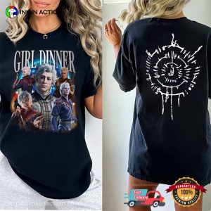 Astarion Girl Dinner Graphic T Shirt, baldur's gate game Apparel 1