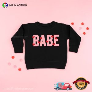 BABE Mini Heart shirt for valentine's day 2