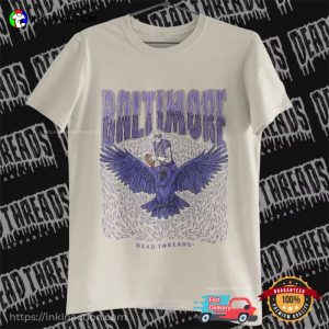 BALTIMORE FOOTBALL Dead Threads T Shirt, nfl baltimore ravens Merch 2