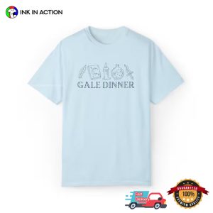 BG3 Gale Dinner Game T Shirt, baldur's gate game Merch 3