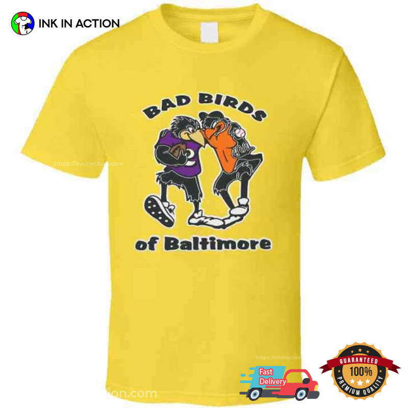 Bad Birds Of Baltimore Mascot Sport T-Shirt