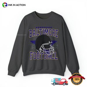 Baltimore Football 1996 Vintage NFL T Shirt, ravens super bowl Apparel 3