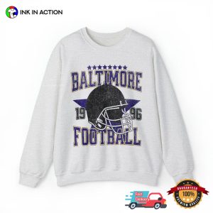 Baltimore Football 1996 Vintage NFL T Shirt, ravens super bowl Apparel 4
