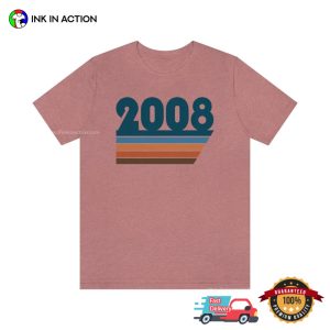 Born In 2008 Vintage 16th birthday shirt 1
