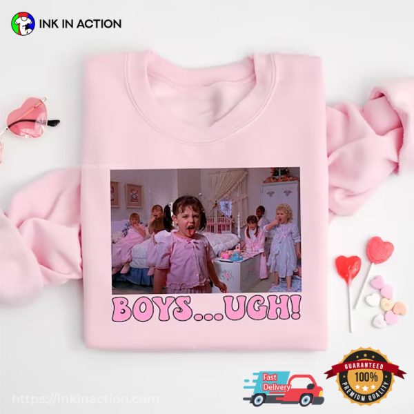 Boys… Ugh Funny The Valentine T-Shirt