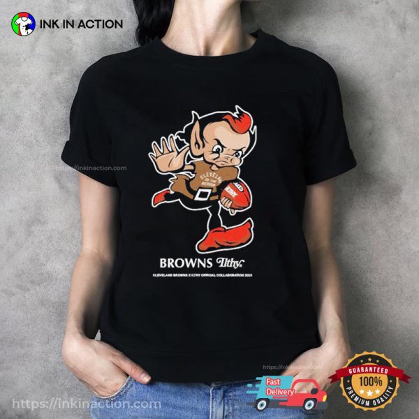 Browns Ilthy Cleveland Browns Football Mascot T-Shirt