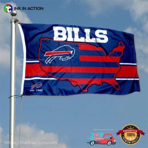 Buffalo Bills NFL 1960 Flag No.1 2
