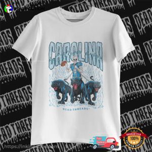 CAROLINA FOOTBALL Dead Threads Hell Panthers T Shirt 2