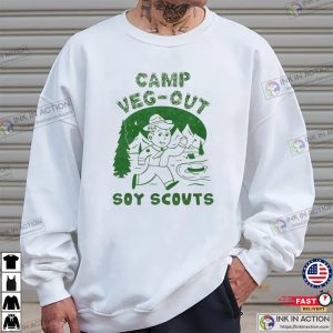 Camp Veg Out Soy Scouts Animation T Shirt 2