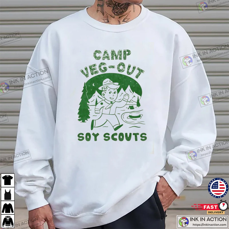 Camp Veg - Out Soy Scouts Animation T-Shirt