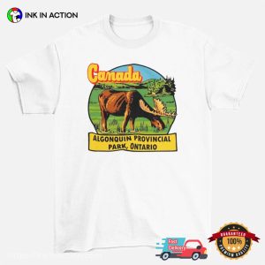 Canada Algonquin Provincial Park Vintage T Shirt 1
