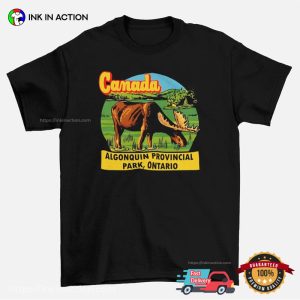 Canada Algonquin Provincial Park Vintage T Shirt 3