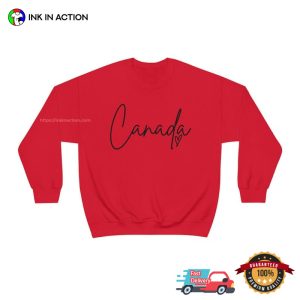 Canada In My Love Basic T Shirt 3