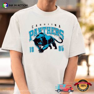 Carolina Panthers 1995 Logo Football Team T-Shirt