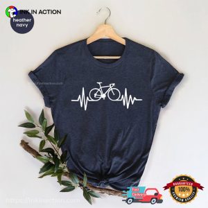 Comfort Colors Bicycle Heartbeat cycling t shirts 2
