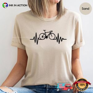 Comfort Colors Bicycle Heartbeat cycling t shirts 3