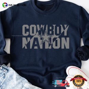 Cowboy Nation dallas cowboys star logo Football Tee 1