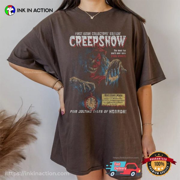 Creepshow Stephen King Horror Theory Vintage Comfort Colors T-Shirt