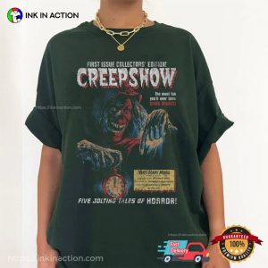Creepshow Stephen King Horror Theory Vintage Comfort Colors T Shirt 3