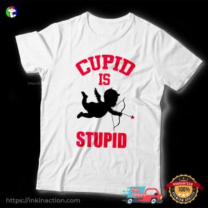 Cupid Is Stupid Funny stupid cupid T Shirt 2