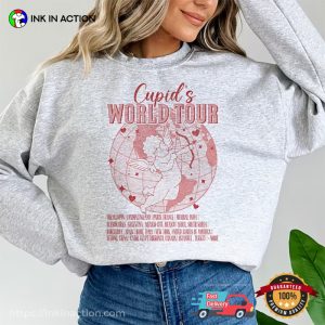 Cupid's World Tour Funny valentines day shirts 3