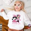 Customized Name And Age Minnie Birthday Girl Trip Tee