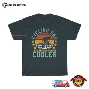 Cycling Dad Like A Regular Dad But Cooler Vintage T-Shirt