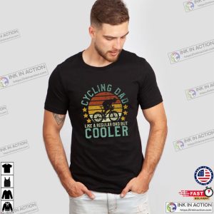 Cycling Dad Like A Regular Dad But Cooler Vintage T-Shirt