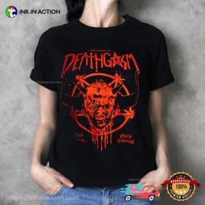 Deathgasm Black Magic Hail Satin Horror Movie Shirts
