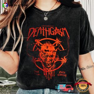 Deathgasm Black Magic Hail Satin horror movie shirts 2