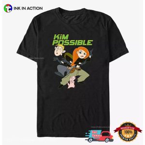 Disney Kim Possible Team T Shirt, kim possible cartoon Merch 2