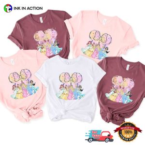 Disney Princesses Minnie Head Comfort Colors Tee
