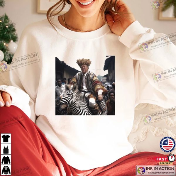 Donald Trump King Of Africa Funny T-Shirt