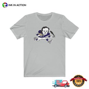 Edgar Allen Poe Funny nfl baltimore ravens T Shirt 3