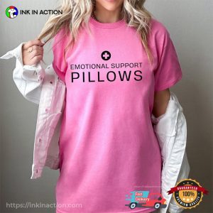 Emotional Support Pillow Boobs Funny big boob tshirt 3