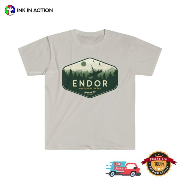 Endor National Park Forest Vintage Star Wars Shirts