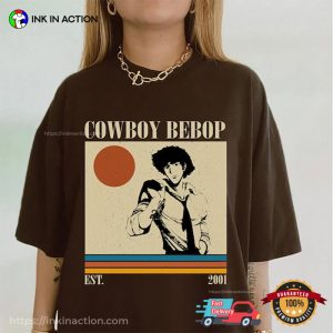 Est 2001 cowboy bebop anime Vintage Japan Tee 2