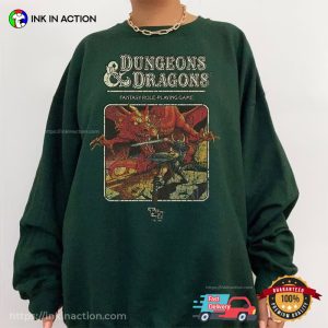 Fantasy Role Playing Game Vintage dungeons and dragons t shirt 2