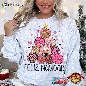Feliz Navidad Abuelita Mexican Chocolate Valentine’s Day 2024 T-Shirt