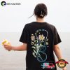 Floral And Stethoscope Nurse Graduation T-Shirt
