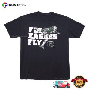 Fly Eagles Fly Vintage Philadelphia Eagles Graphic T Shirt 1