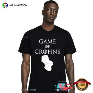 Game Of Crohns Toilet Funny T Shirt 1