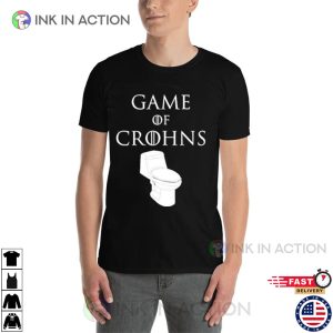 Game Of Crohns Toilet Funny T Shirt 2