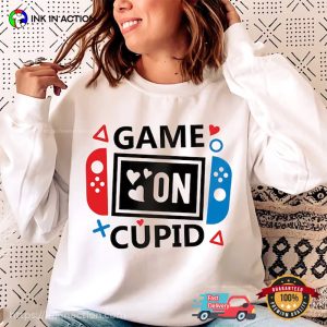Game On Cupid Funny Tee, Valentine Gift Ideas