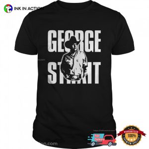 George Strait Basic Graphic T Shirt 3