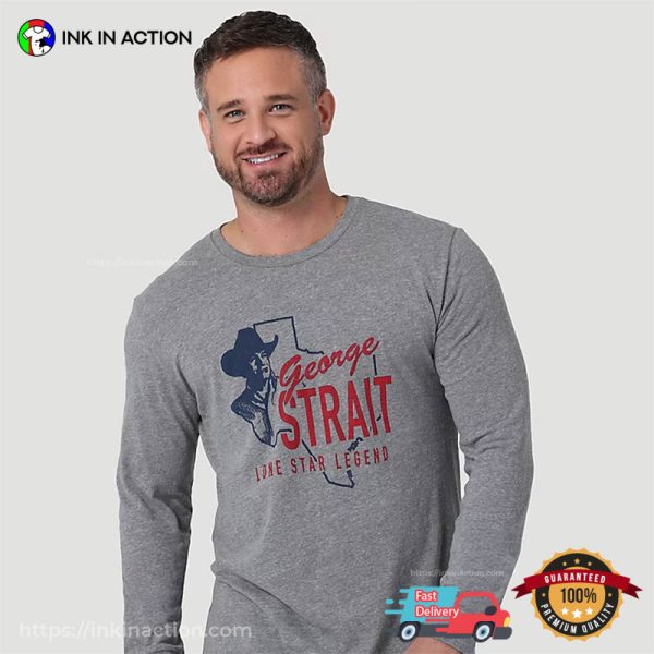 George Strait Lone Star Legend Vintage Graphic Tee