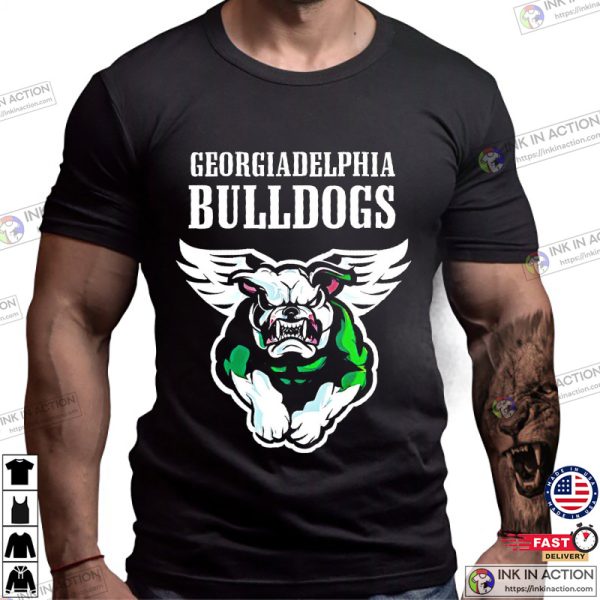 Georgiadelphia Bulldogs Philadelphia Eagles Georgia Bulldogs Sport T-Shirt