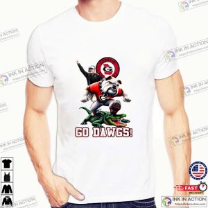 Go Dawgs Kirby Smart And Georgia Bulldogs T-shirt