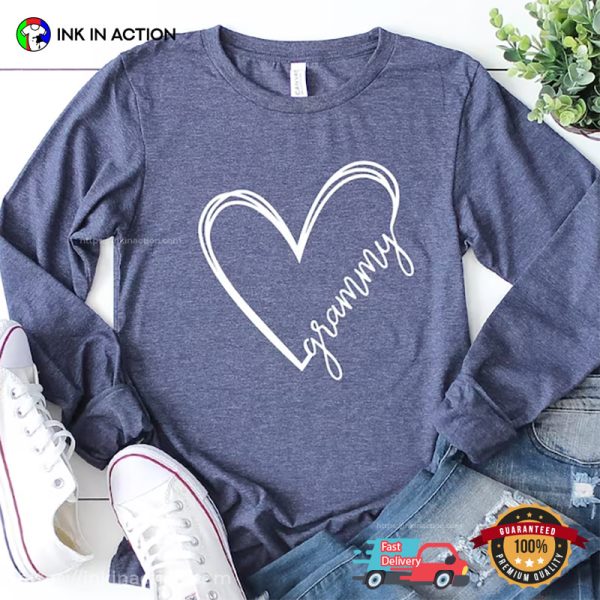 Grammy With Love Comfort Colors Tee