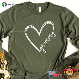Grammy With Love Comfort Colors Tee 3